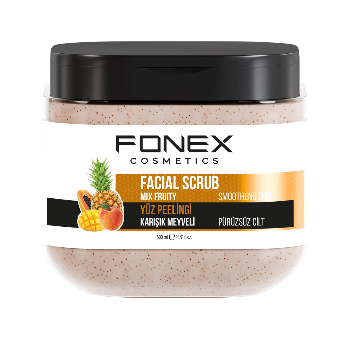 Fonex Facial Scrub Mix Fruity 500ml Facial Products Fonex