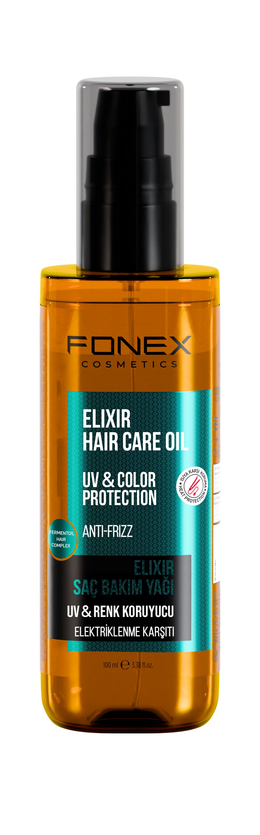 Fonex Anti Frizz Hair Care Oil Elixir 100ml Hair Oil and Serum Fonex