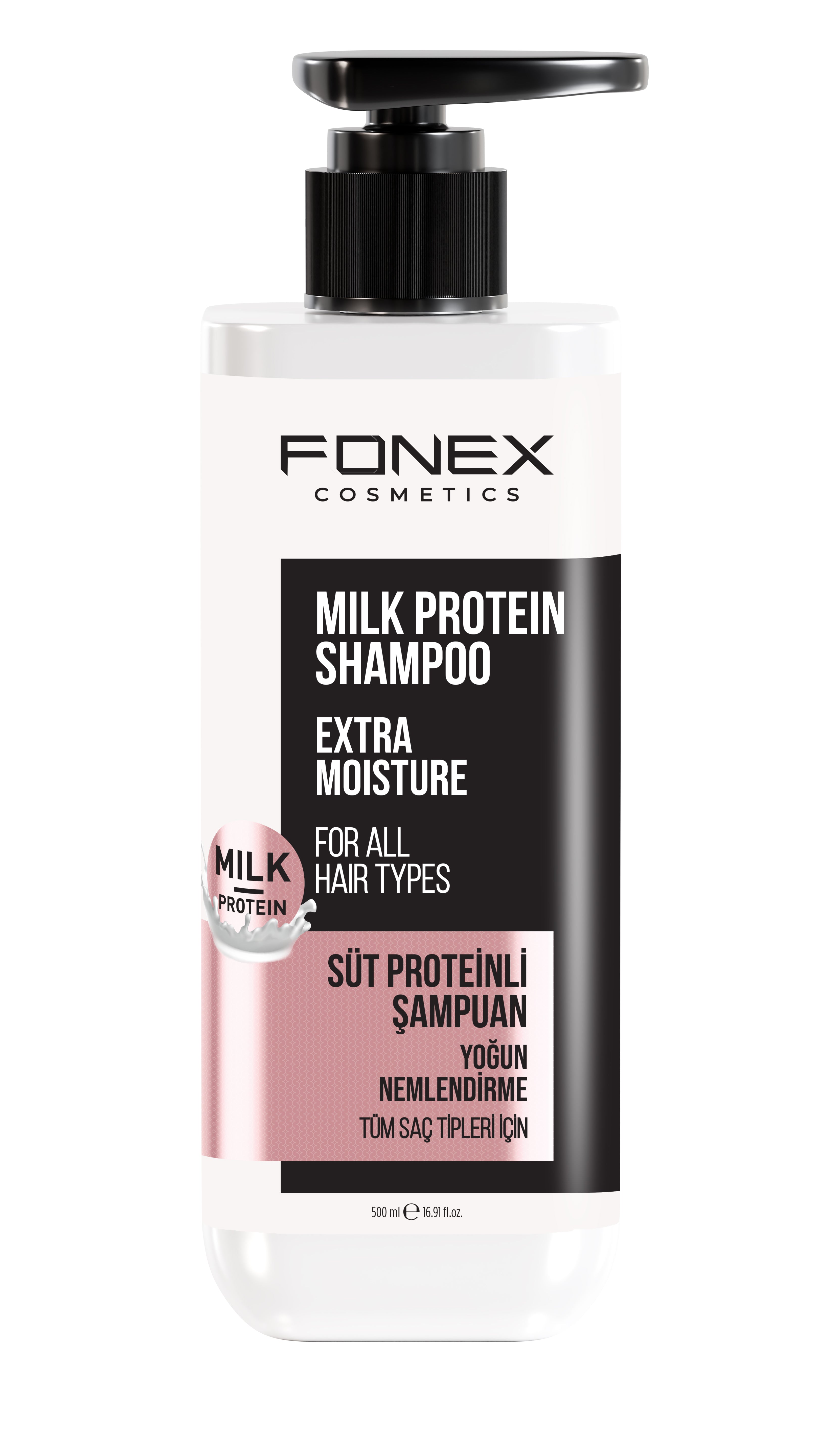Fonex Milk Protein Shampoo 500ml Shampoo/Conditioner Fonex