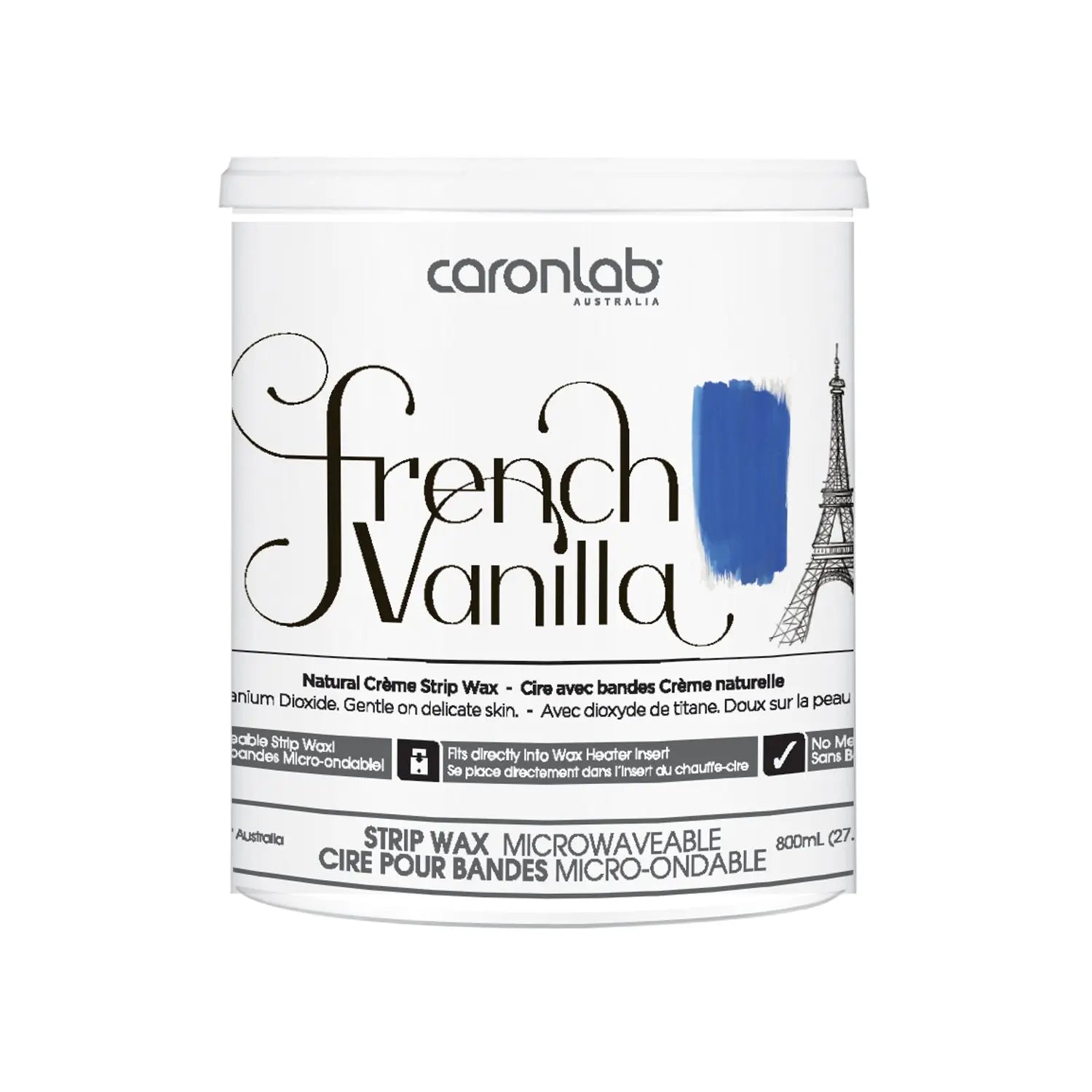 Caronlab Strip Wax French Vanilla 800g Waxing Caronlab