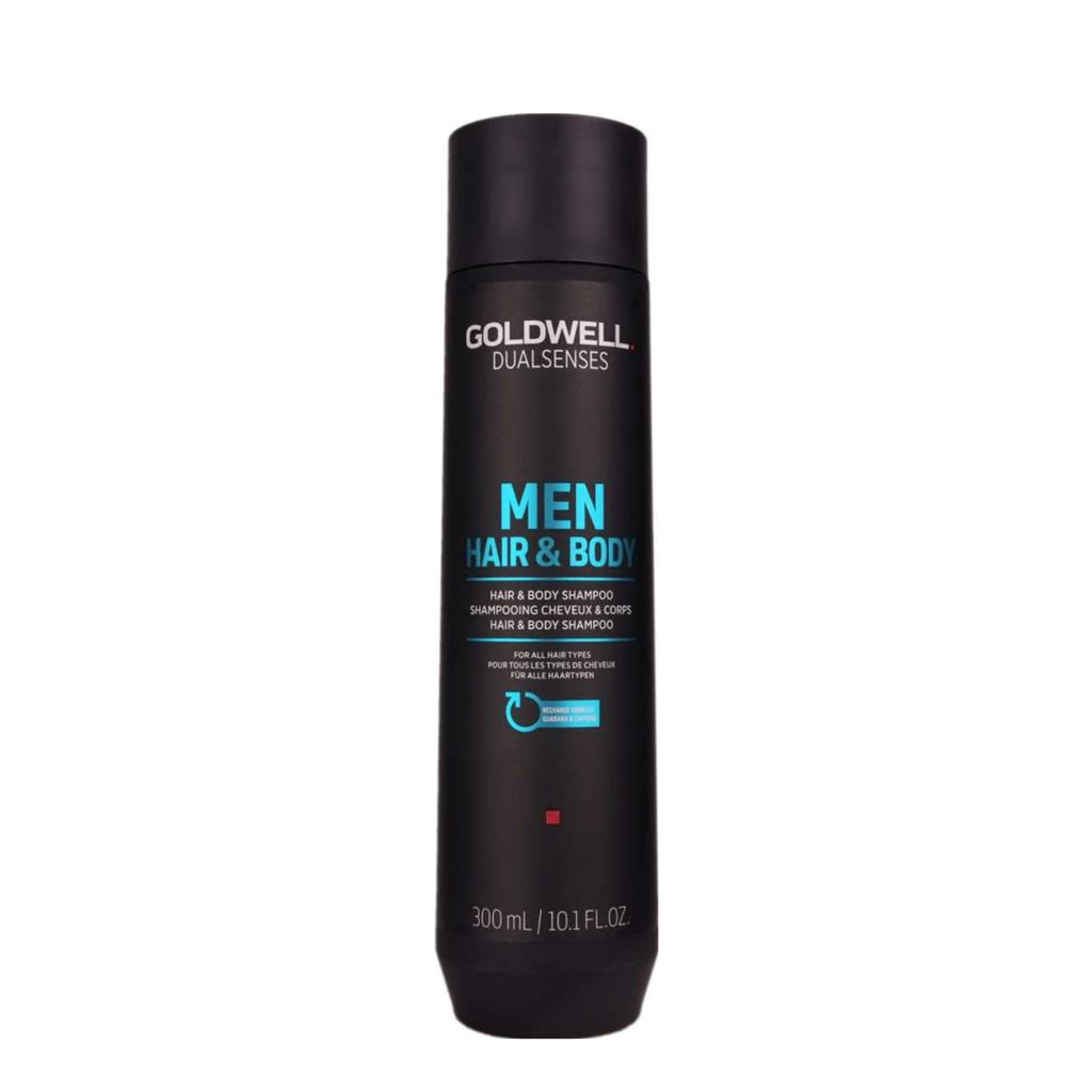Goldwell Dualsenses Men Hair & Body Shampoo – Refreshing 2-in-1 Cleanser 300ml Shampoo/Conditioner Goldwell