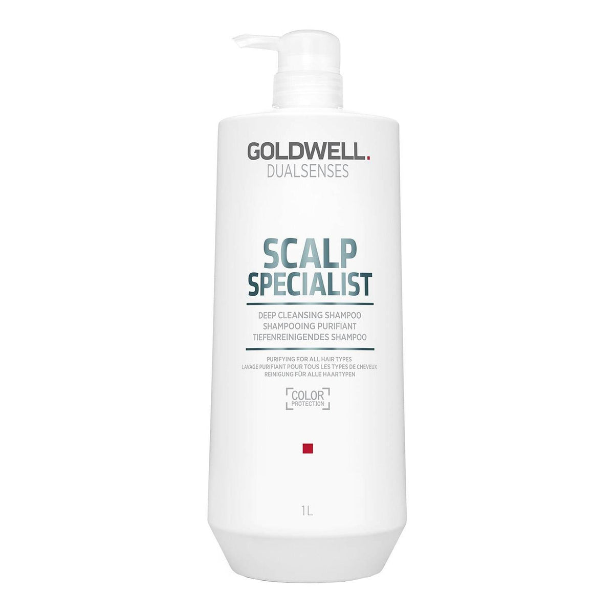 Goldwell Dualsenses Scalp Specialist Deep Cleansing Shampoo – Removes Build-Up & Purifies Scalp 1L Shampoo/Conditioner Goldwell