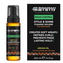 Gummy Professional Braid Control Foaming Argan Mousse 200ml Hair Treatment Gummy
