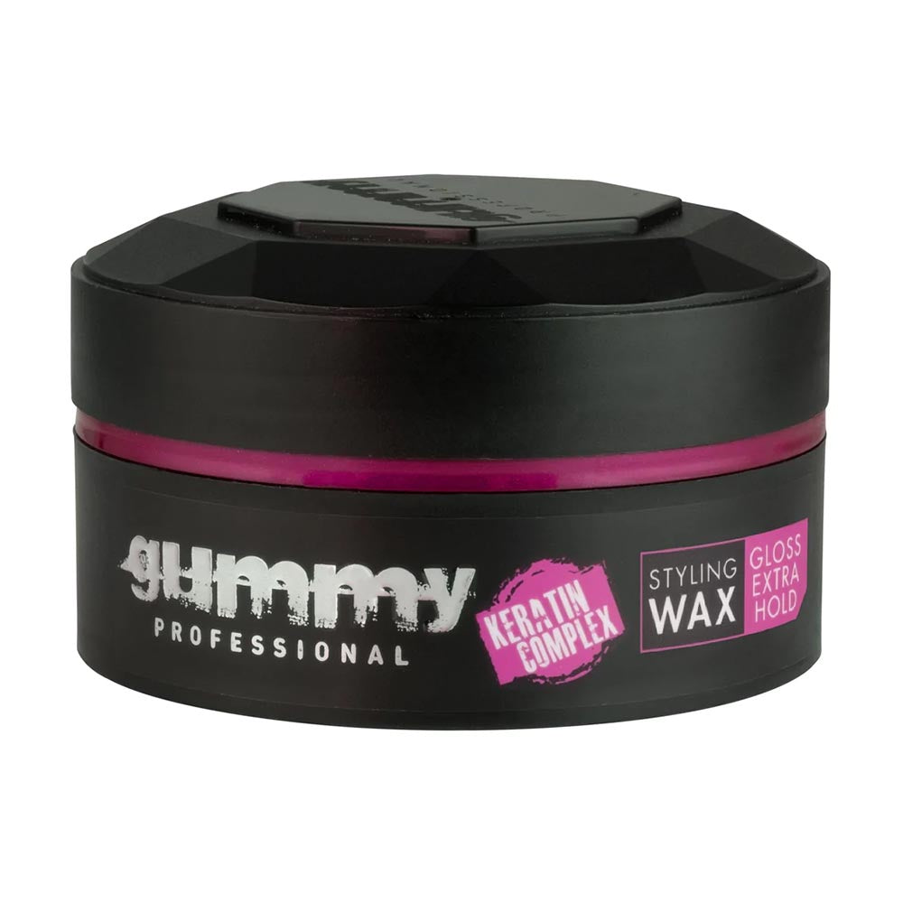 Gummy Professional Keratin Complex Hair Styling Wax Extra Gloss 150ml Hair Wax Gummy