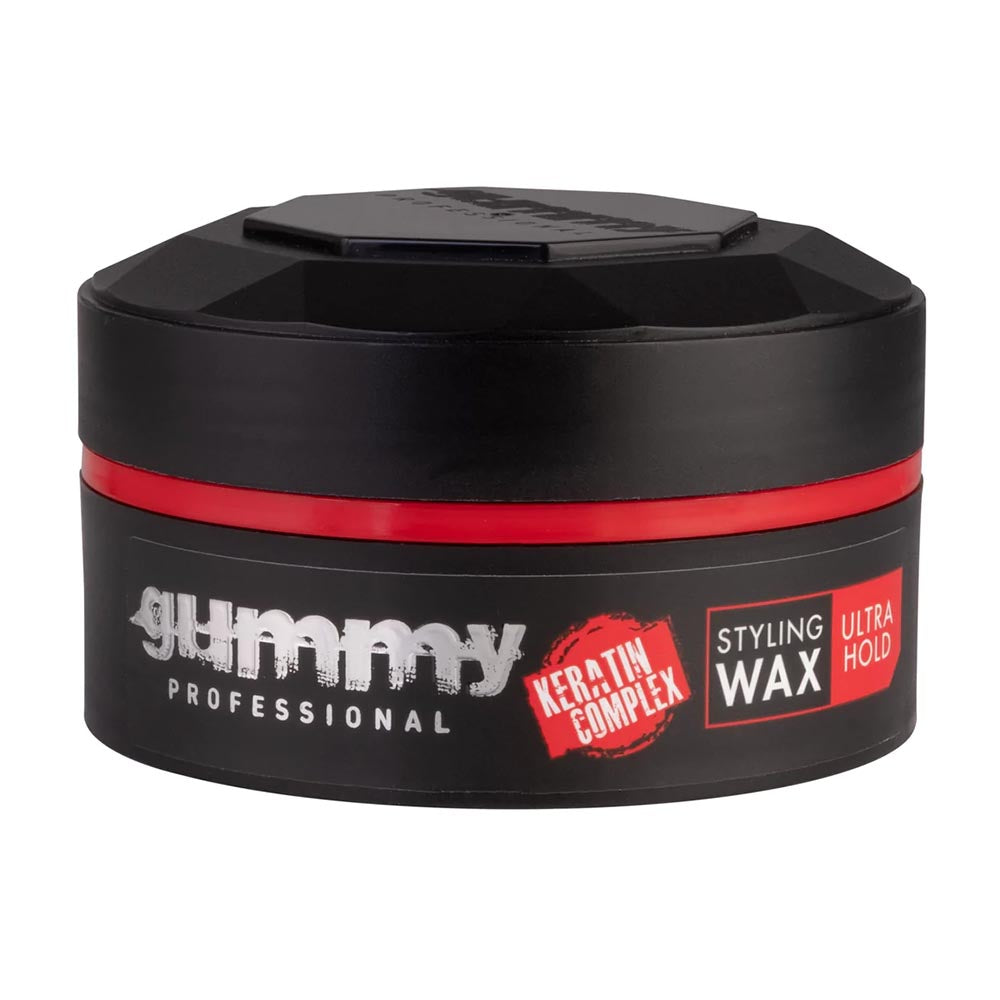 36x Gummy Professional Keratin Complex Hair Styling Wax Ultra Hold 150ml (1 box) Hair Wax Gummy
