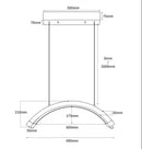 Karma LED 28" Ceiling Mounted Lamp White 010904 Ring Lights & Moon Lights Karma