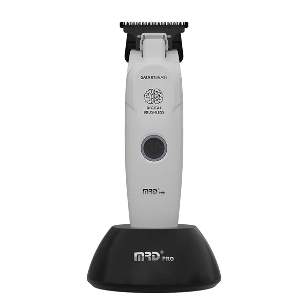 MRD PRO Smart Brain Digital Brushless Trimmer - White