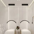 Karma LED 28" Ceiling Mounted Lamp Black 010901 Ring Lights & Moon Lights Karma