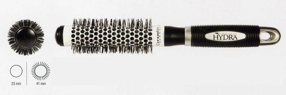 Hydra Tarko HD-2156 Professional Ceramic Thermal Round Brush 41mm – Salon Blow-Dry Styling Brush Hair Brush Hydra