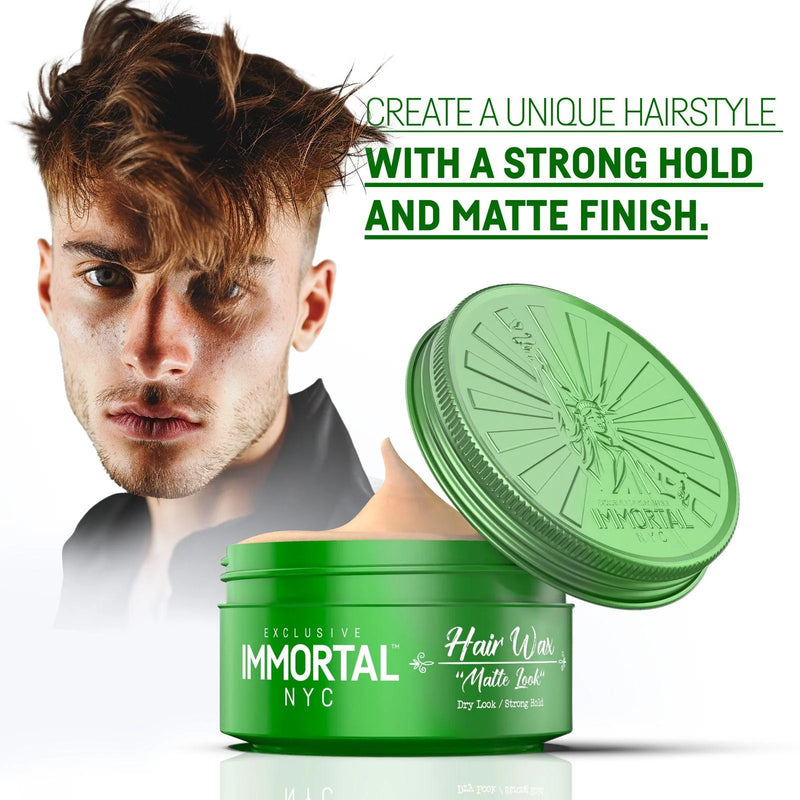 Immortal NYC Matte Look Hair Wax 150ml Hair Wax Immortal