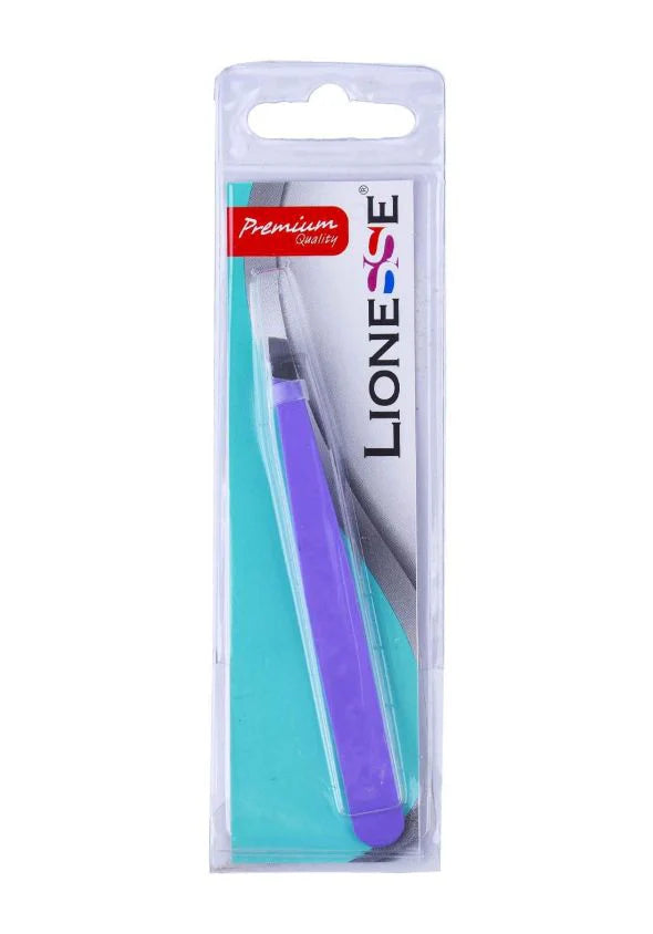 Lionesse Tweezers Slant Purple