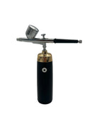 Bob Airbrush Gun Compressor Kit Black and Gold Airbrush Gun Bob