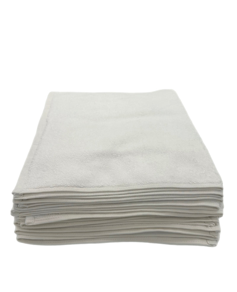 Deyaz Barber & Hairdressing Cotton Towels White 10pk