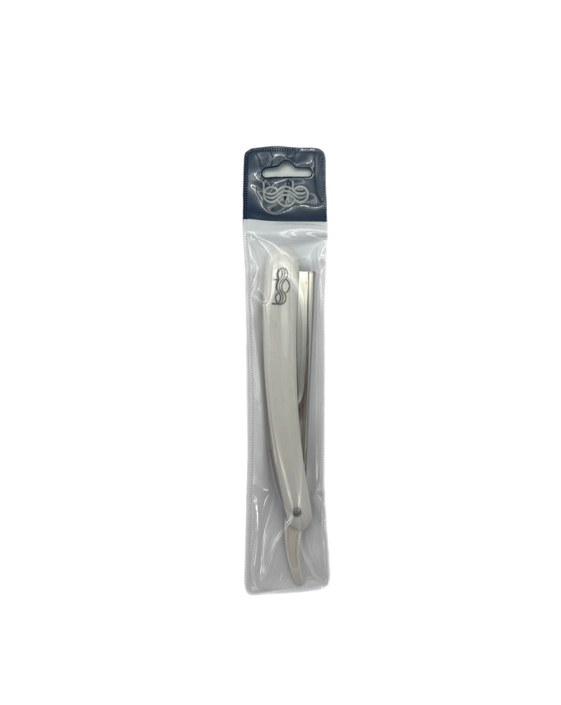 BOB Premium Slide Cut Throat Razor - White