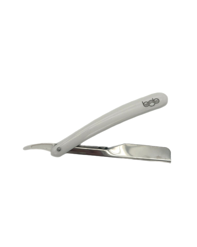 BOB Premium Slide Cut Throat Razor - White