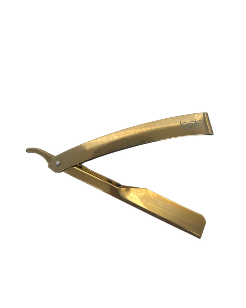 BOB Premium Slide Cut Throat Razor - Gold