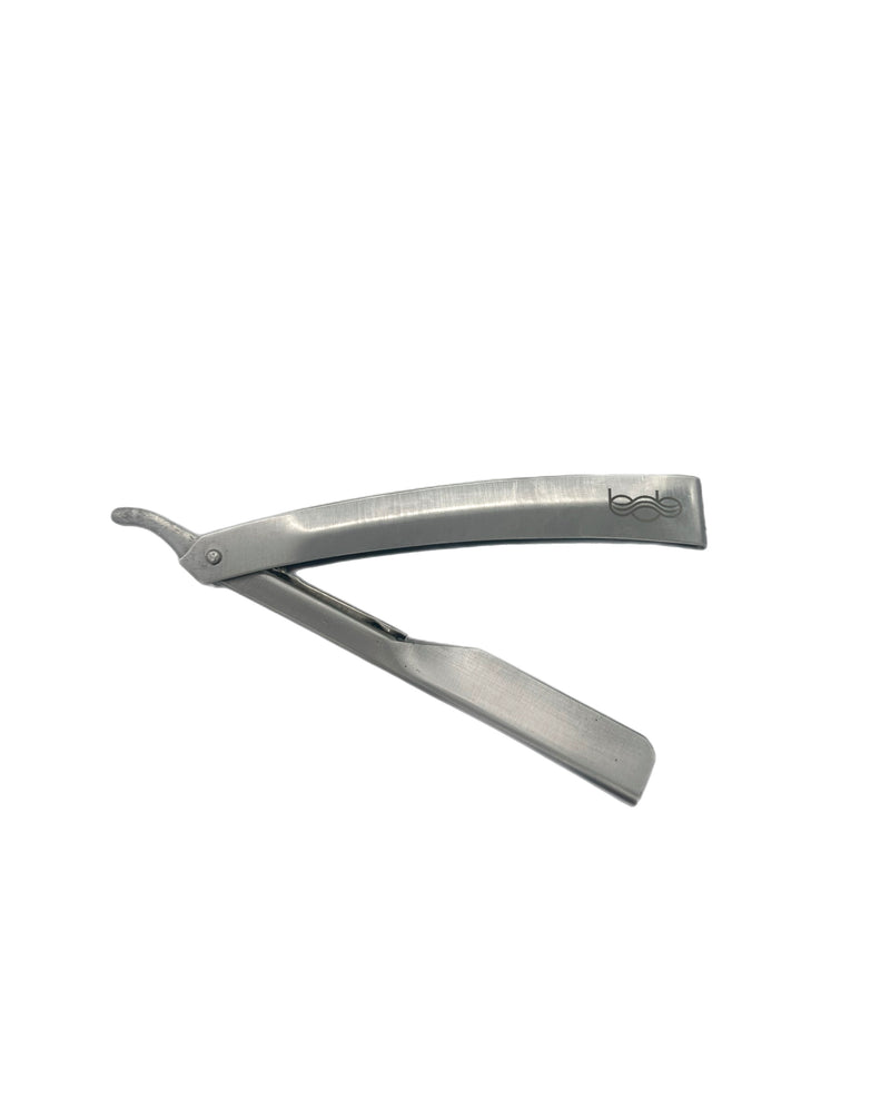 BOB Premium Slide Cut Throat Razor - Chrome