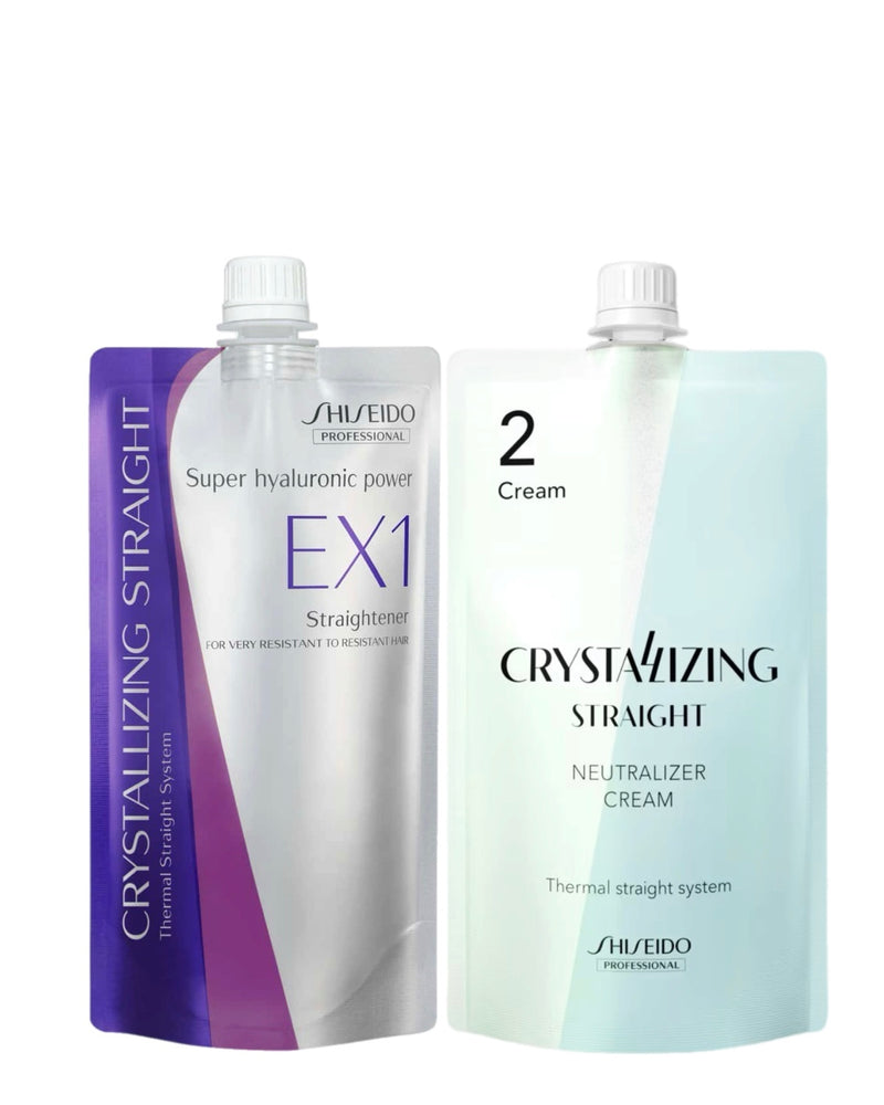 Shiseido EX1 + 2 Straightening Kit Permanent Straightening Systems & Relaxers Shiseido