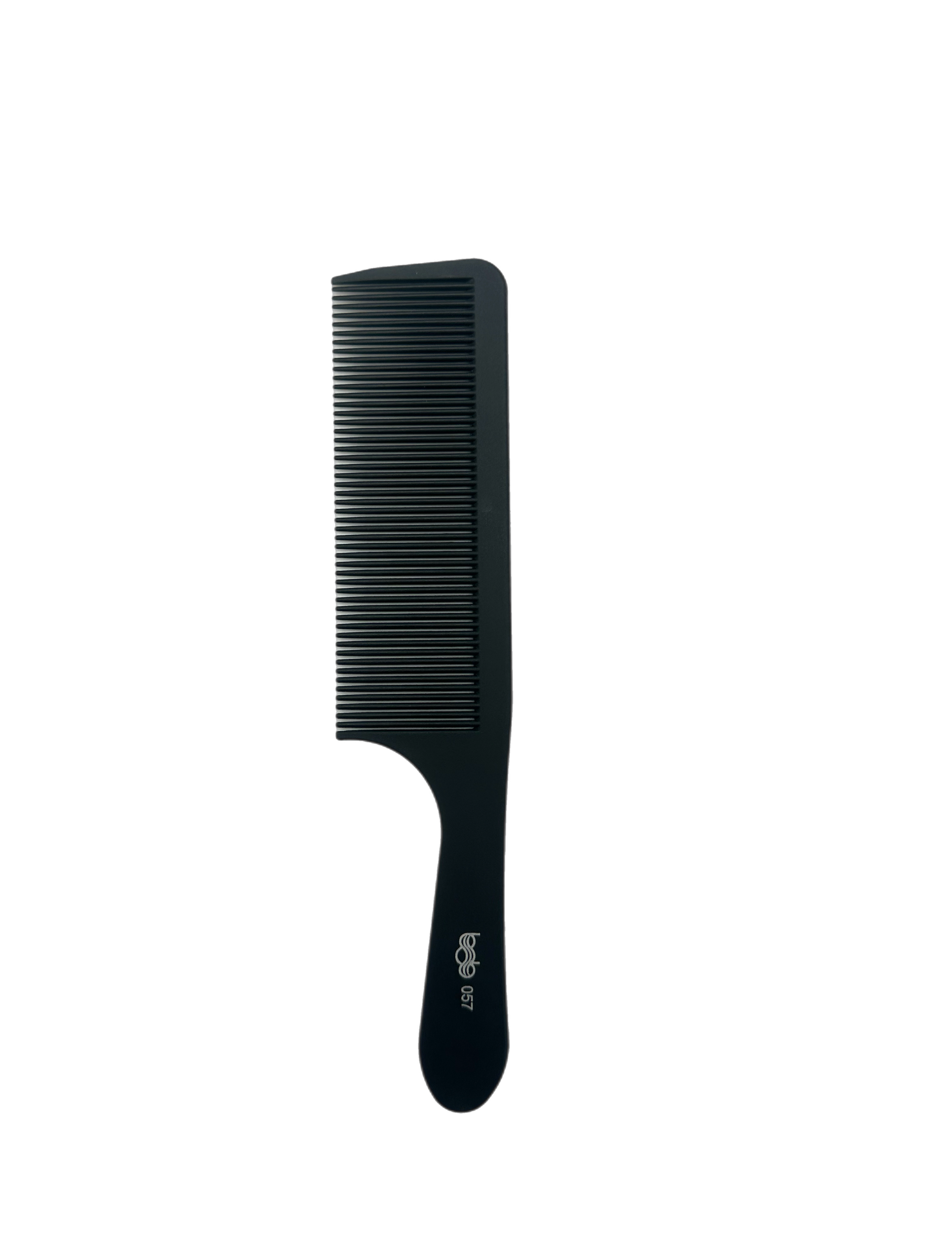 BOB Professional Antistatic Carbon Hair Comb 057 - Black Comb Bob