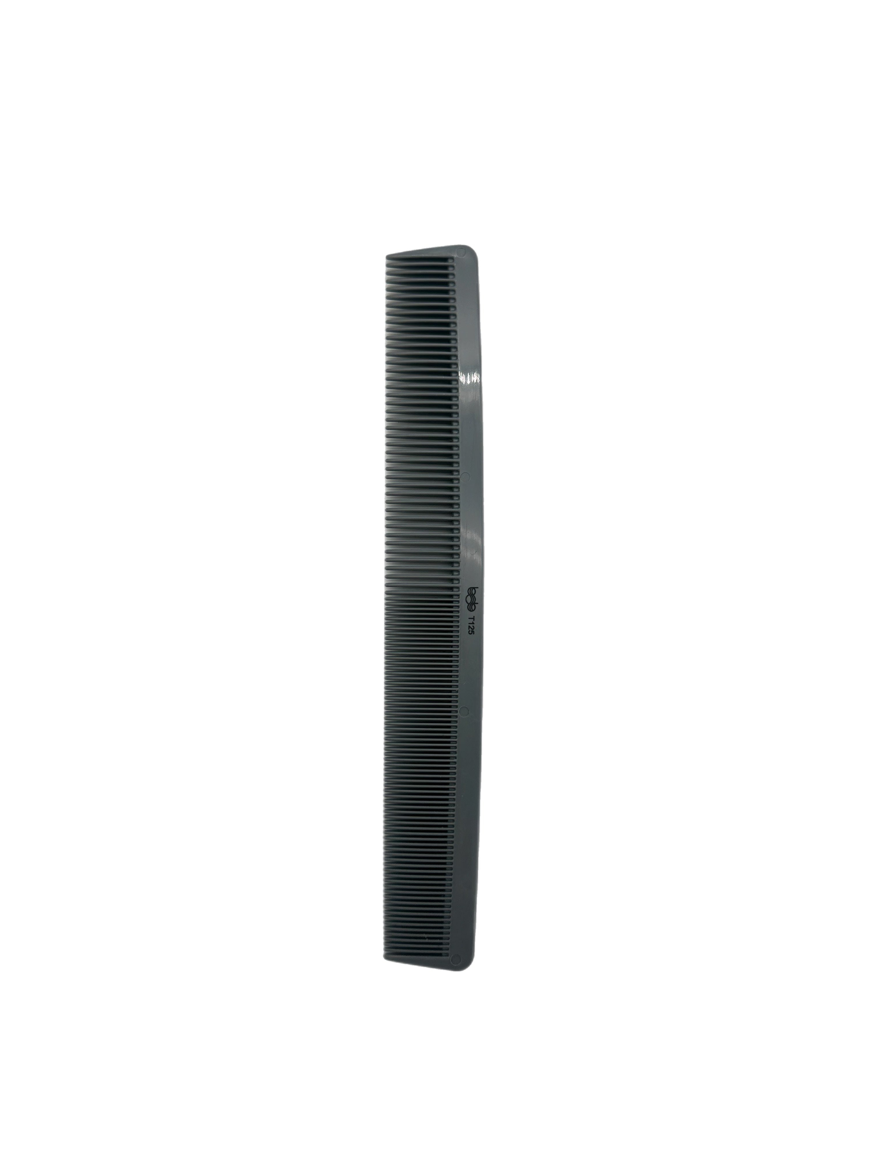 BOB Professional Antistatic Carbon Hair Cutting Comb T125 - Grey Comb Bob