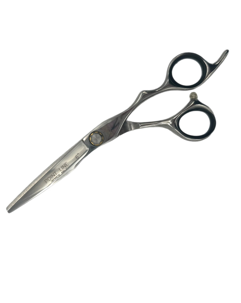 BOB Point Line 6 Inch Scissor Japanese Steel - Made In Italy