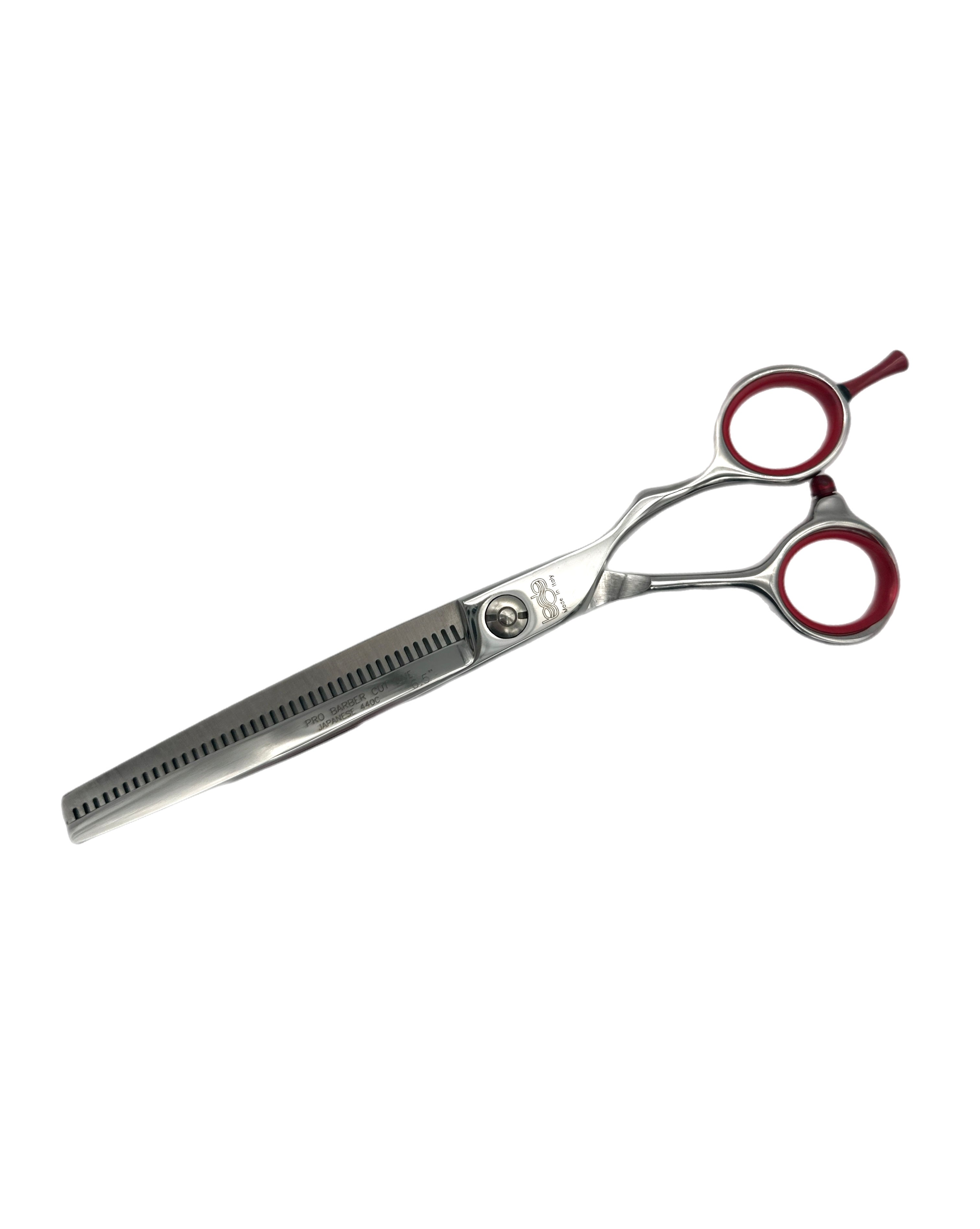 BOB Pro Barber Cut Edition 6.5 Inch Japanese Steel Thinning Scissor Steel - Made In Italy Scissors Bob