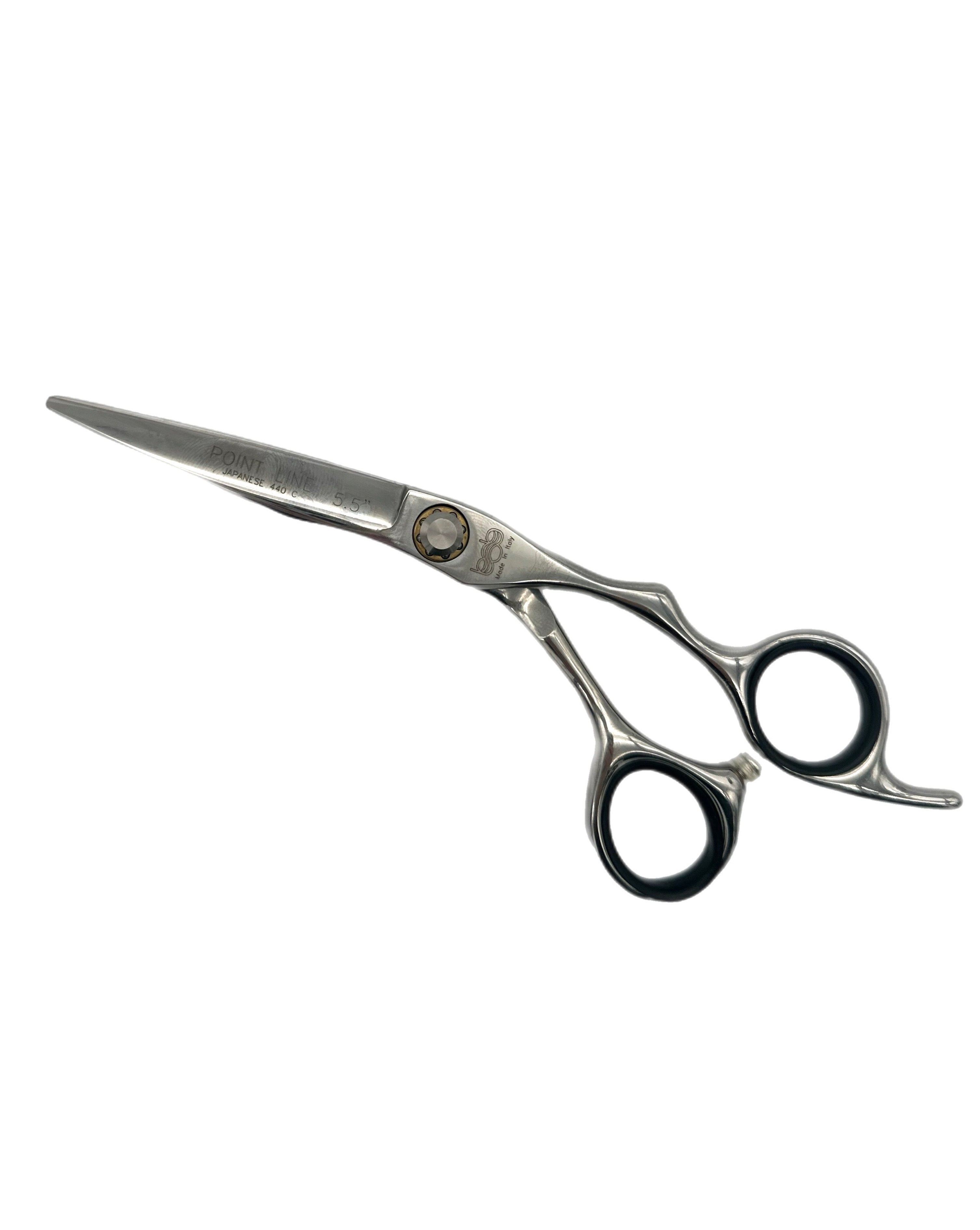 BOB Point Line 5.5 Inch Japanese Steel Scissor Steel - Made In Italy Scissors Bob