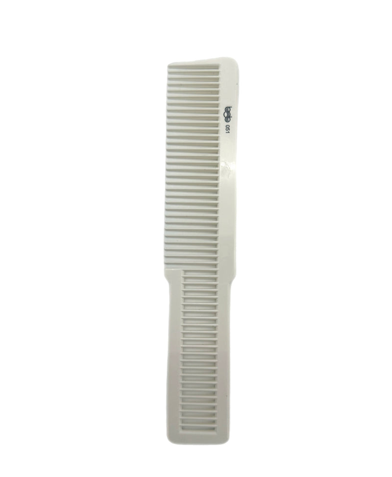 BOB Professional Antistatic Carbon Hair Comb 051 - White