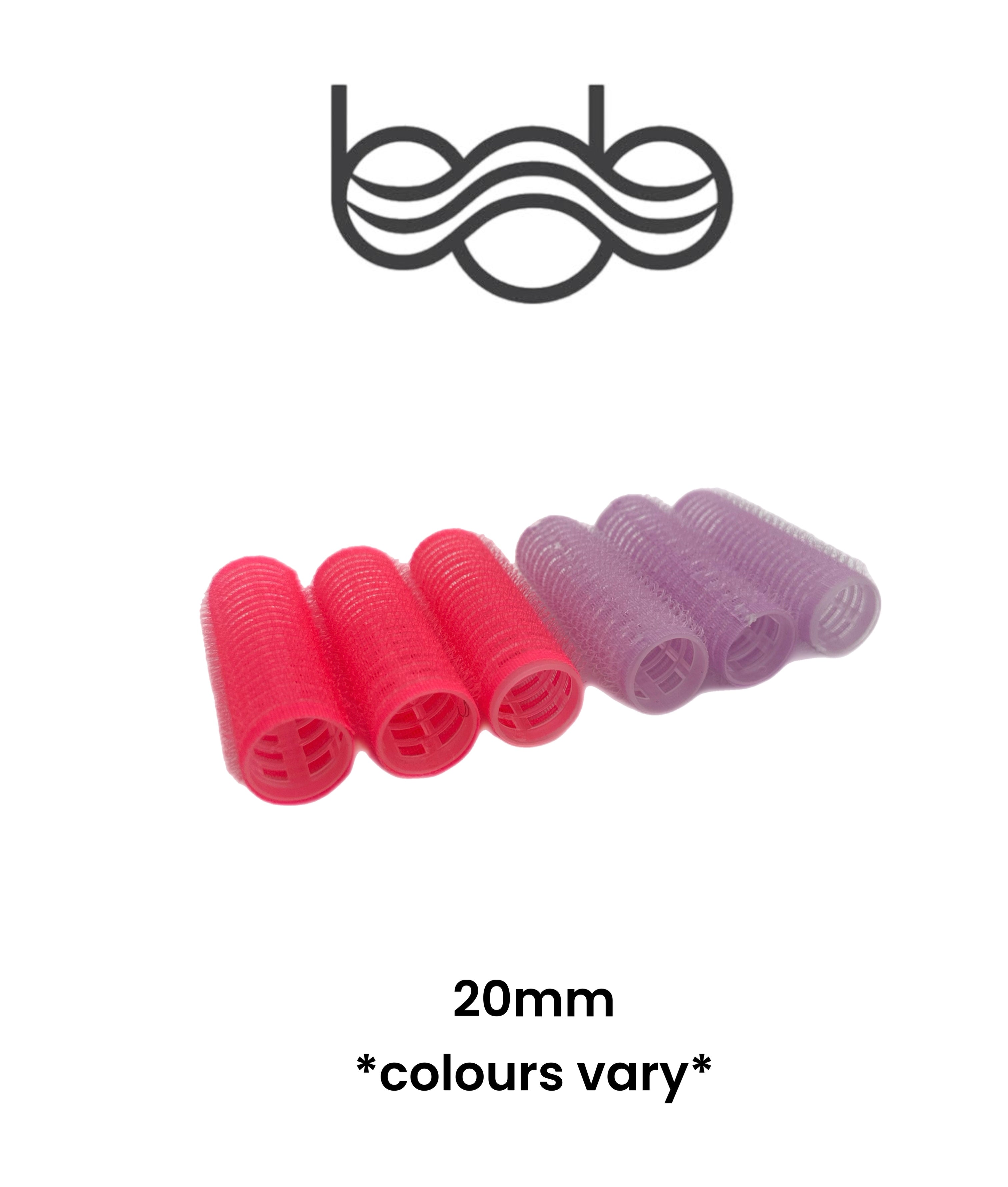 Bob Premium 20mm Self Gripping Velcro Hair Rollers 10pk Rollers Bob
