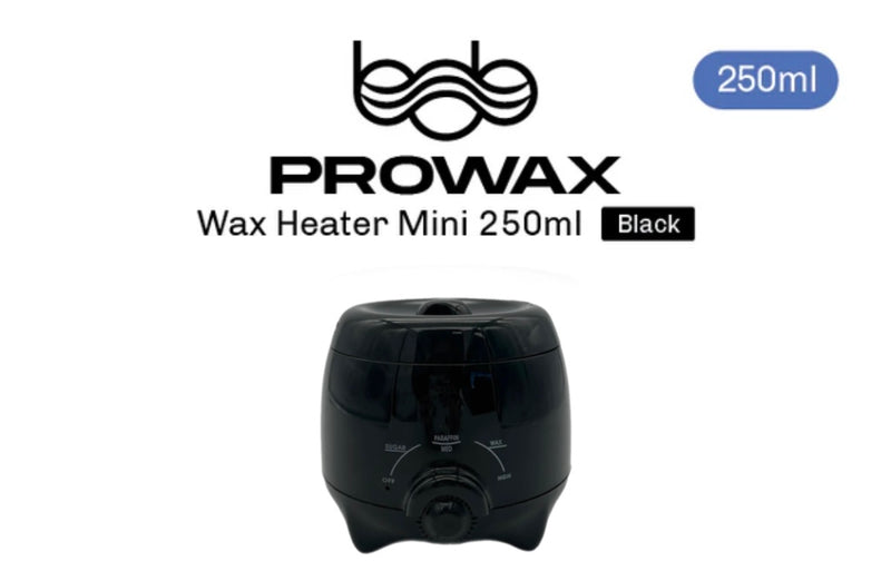 BOB Prowax Wax Heater Mini 250ml Black