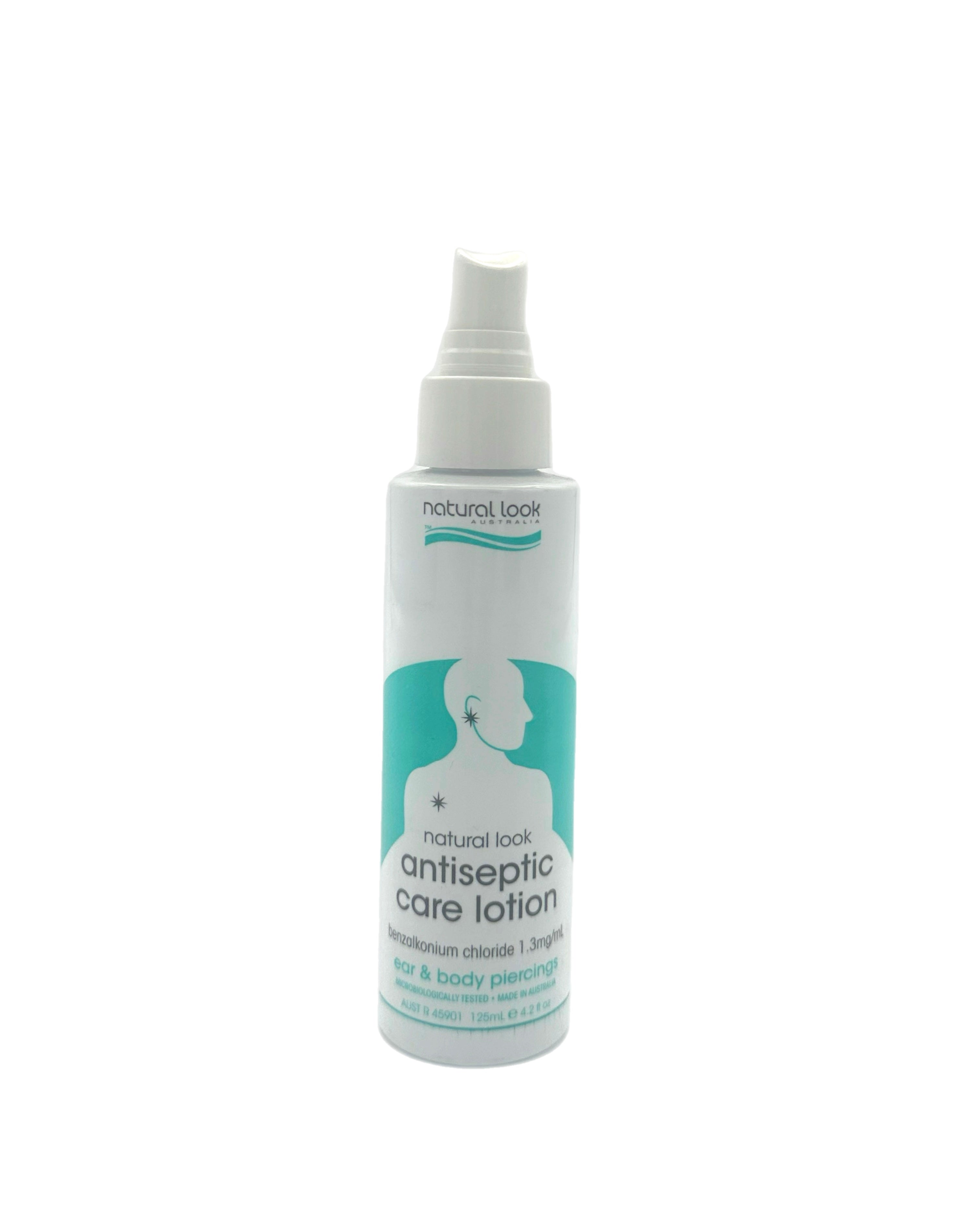Natural Look Antiseptic for Pierced Skin Spray 125ml Spa Product Natural Look
