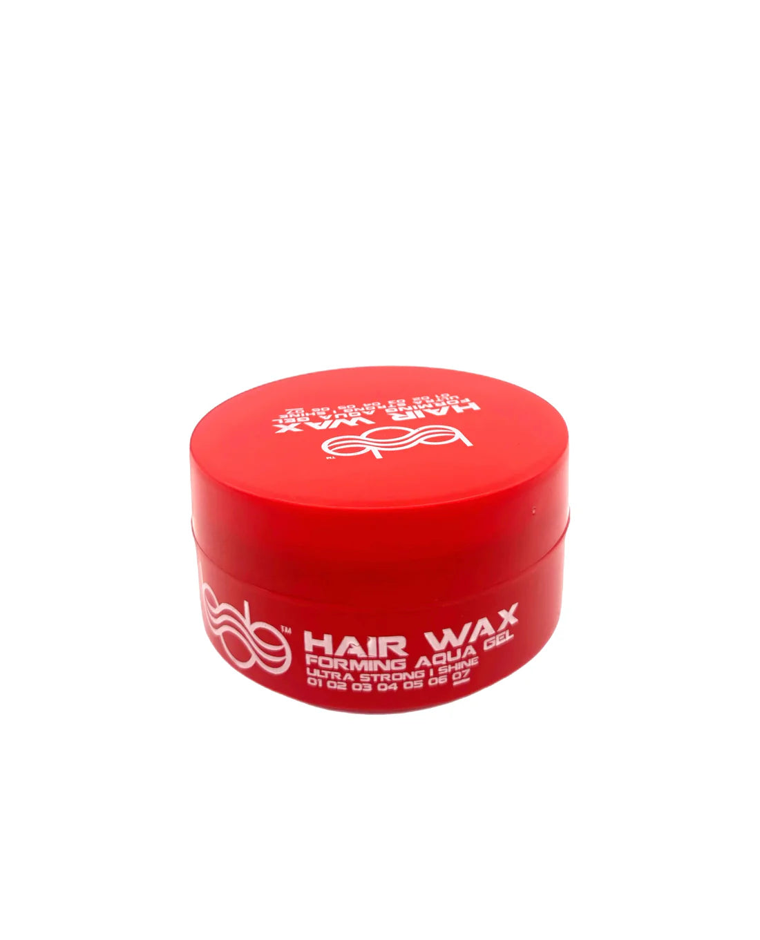 Bob Wax Deal - 48x Bob Hair Wax Forming Aqua Gel Ultra Strong and High Shine 150ml Red Hair Wax Bob