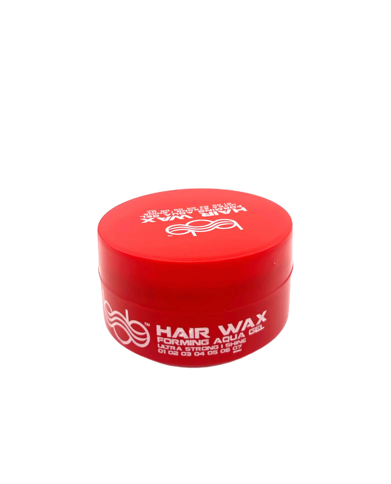 Bob Hair Wax Forming Aqua Gel Ultra Strong and High Shine Red 150ml Retail Bob