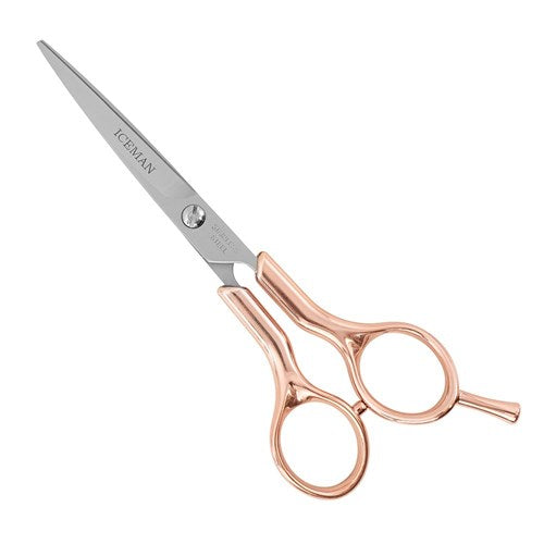 Iceman 5.75 inch Hairdressing Scissor Rose Gold Scissors Iceman