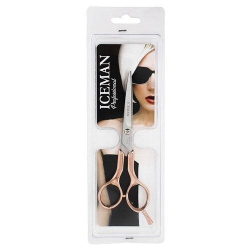 Iceman 5.75 inch Hairdressing Scissor Rose Gold Scissors Iceman