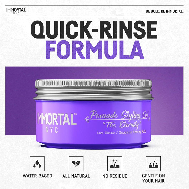 Immortal NYC The Eternity Pomade Styling Hair Wax 150ml Hair Wax Immortal