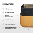 Cocco IMPACTO Micro Wet-Dry Foil Shaver - Gold Foil Shaver Cocco