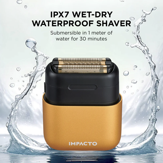 Cocco IMPACTO Micro Wet-Dry Foil Shaver - Gold Foil Shaver Cocco
