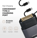 Cocco IMPACTO Micro Wet-Dry Foil Shaver - Grey Foil Shaver Cocco