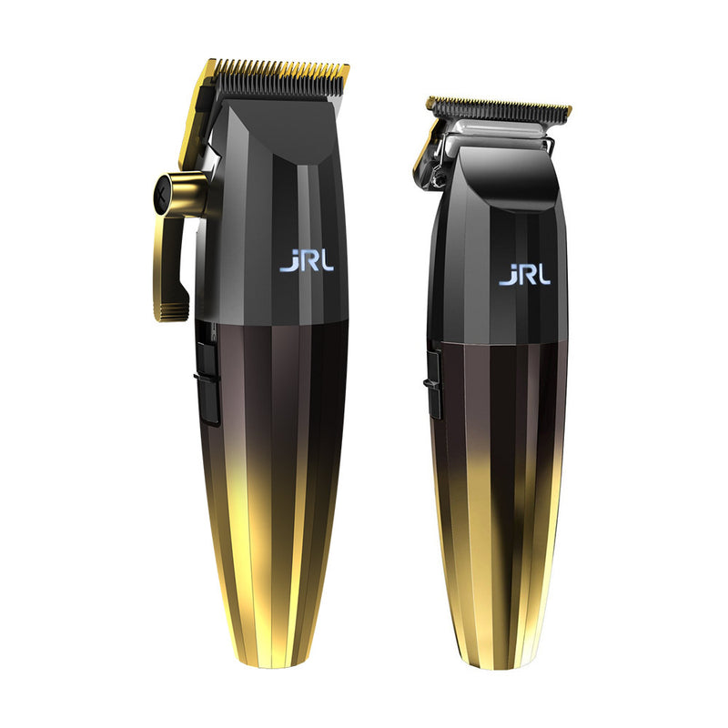 JRL FreshFade Cordless Clipper & Trimmer Limited Edition Gold Pack