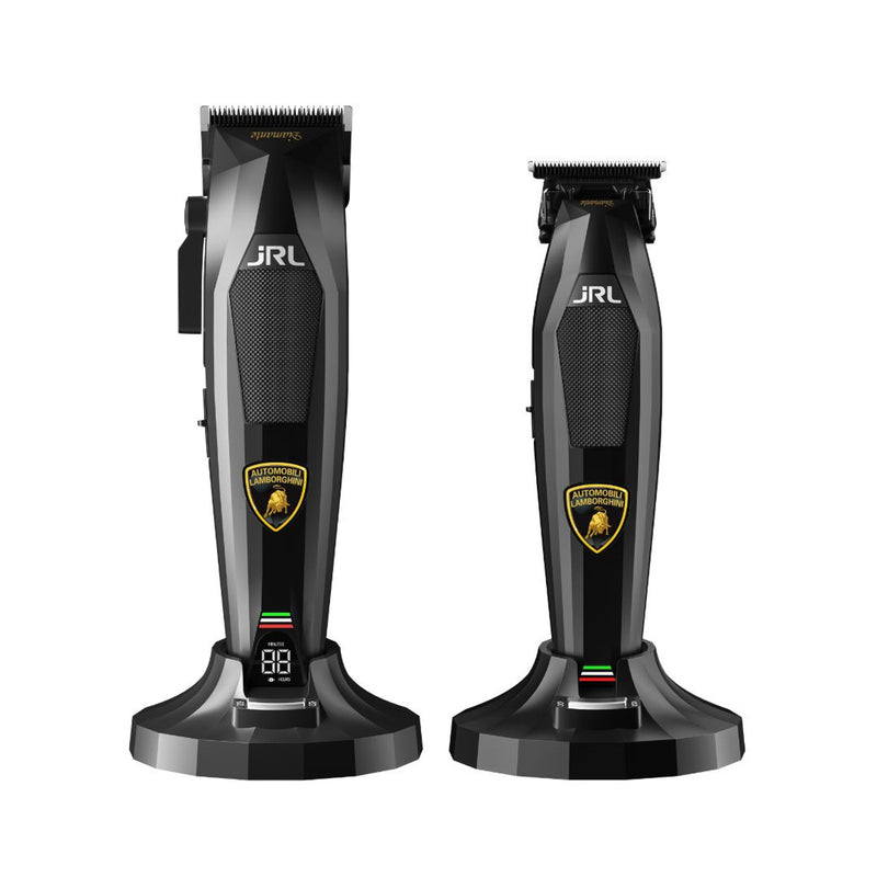 JRL x Lamborghini Diamante Clipper & Trimmer | Black Clipper/Trimmer/Foil Shaver Duo JRL