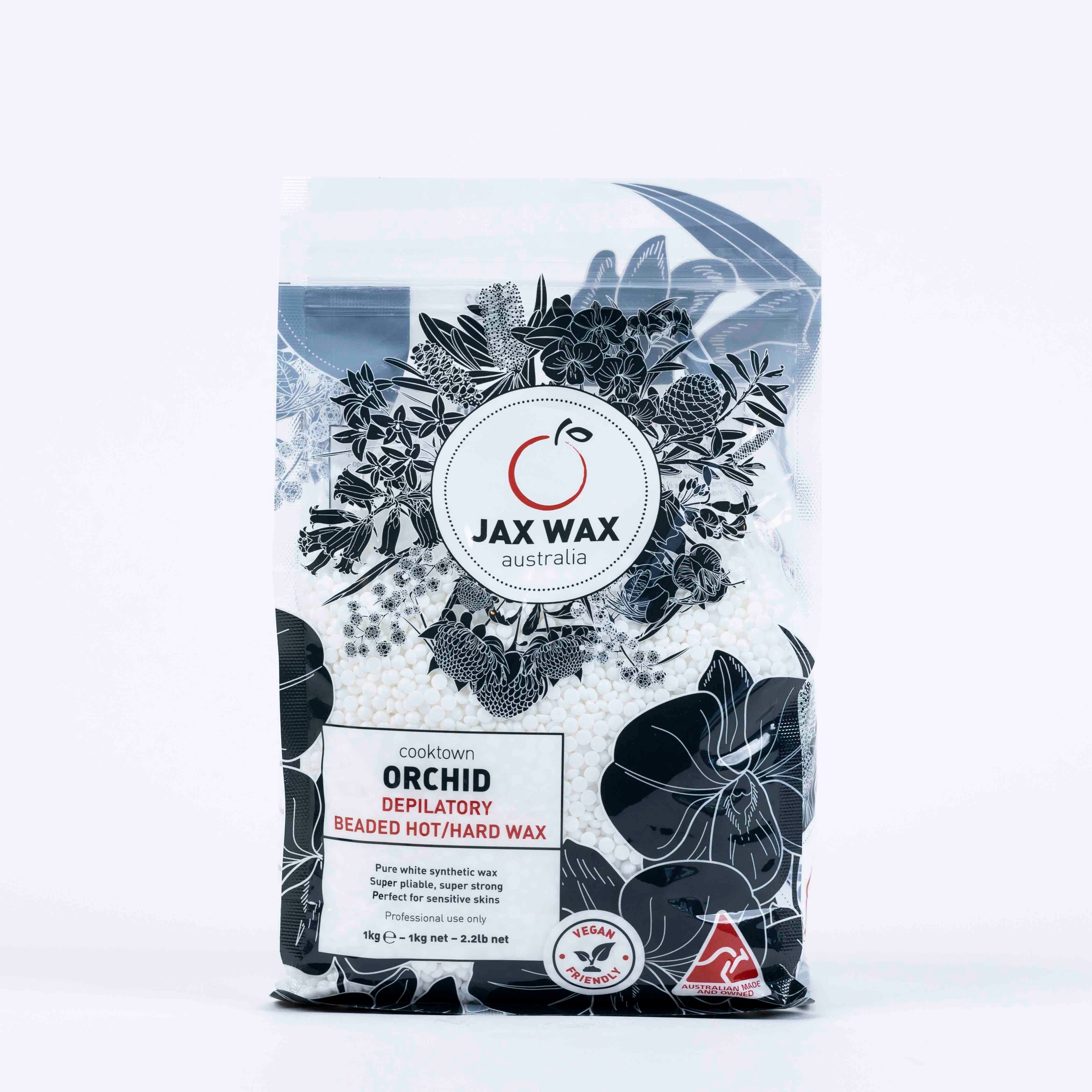 Jax Wax Cooktown Orchid Hot Wax Beads 1kg Waxing Jax Wax
