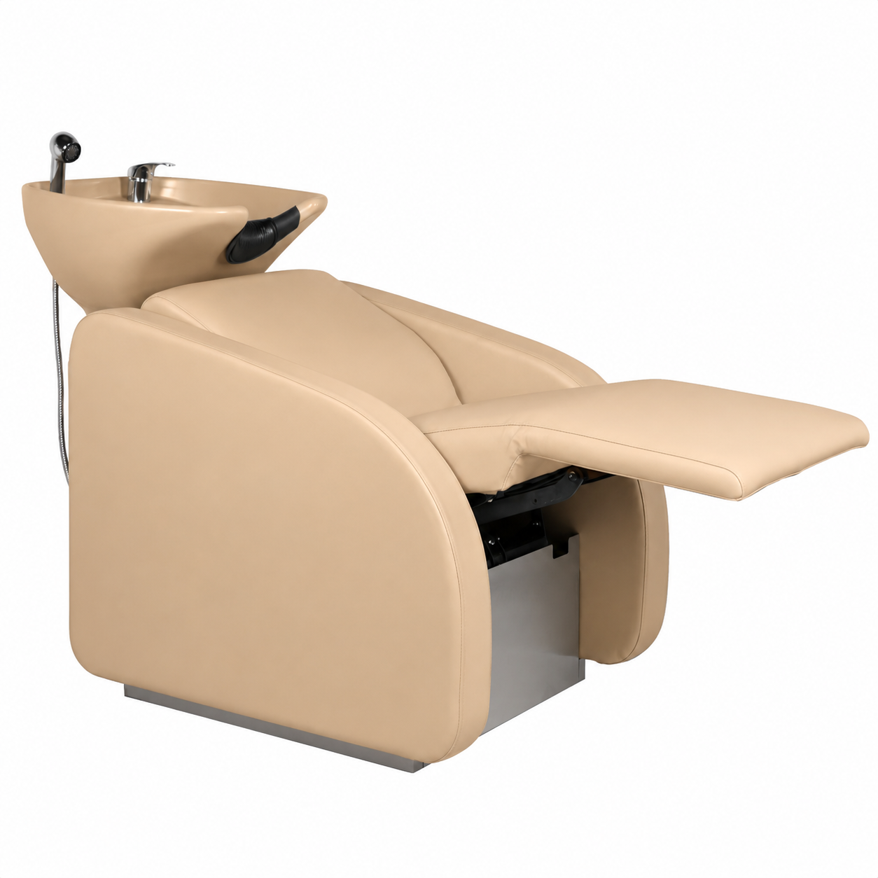 Karma Ballarat Complete Shampoo Unit Electric Champagne with Champagne Deep Basin and Air Massage 03192619