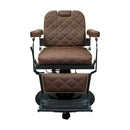Karma Barber Chair Paddington Brown & Black 04101601 Barber Chair Karma