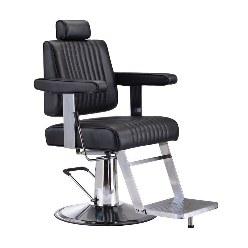 Karma Belmont Barber Chair Black 04070102 Front
