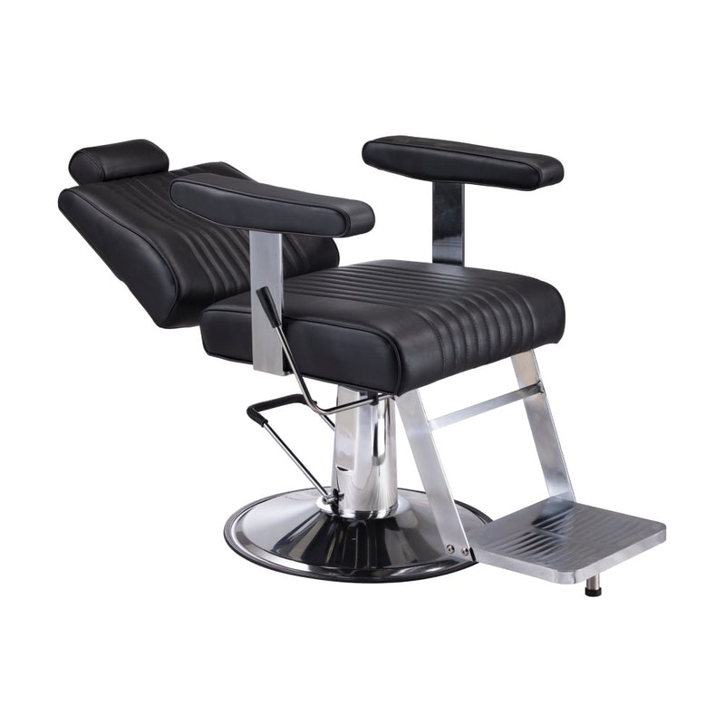 Karma Belmont Barber Chair Black 04070102 Reclining