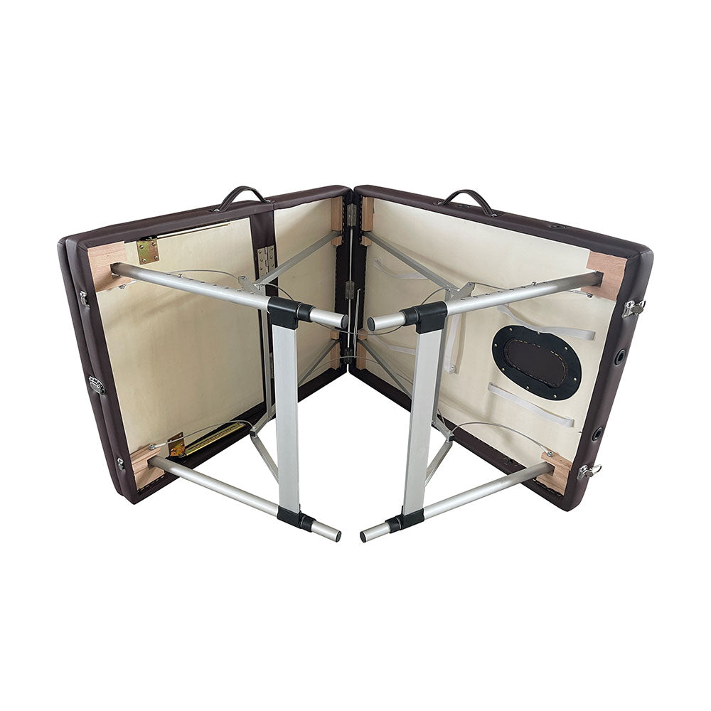 Karma Bluff Portable Foldable Massage Table Brown 09100502 Beauty Beds Karma