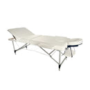 Karma Bluff Portable Foldable Massage Table White 09100402 Retail Karma