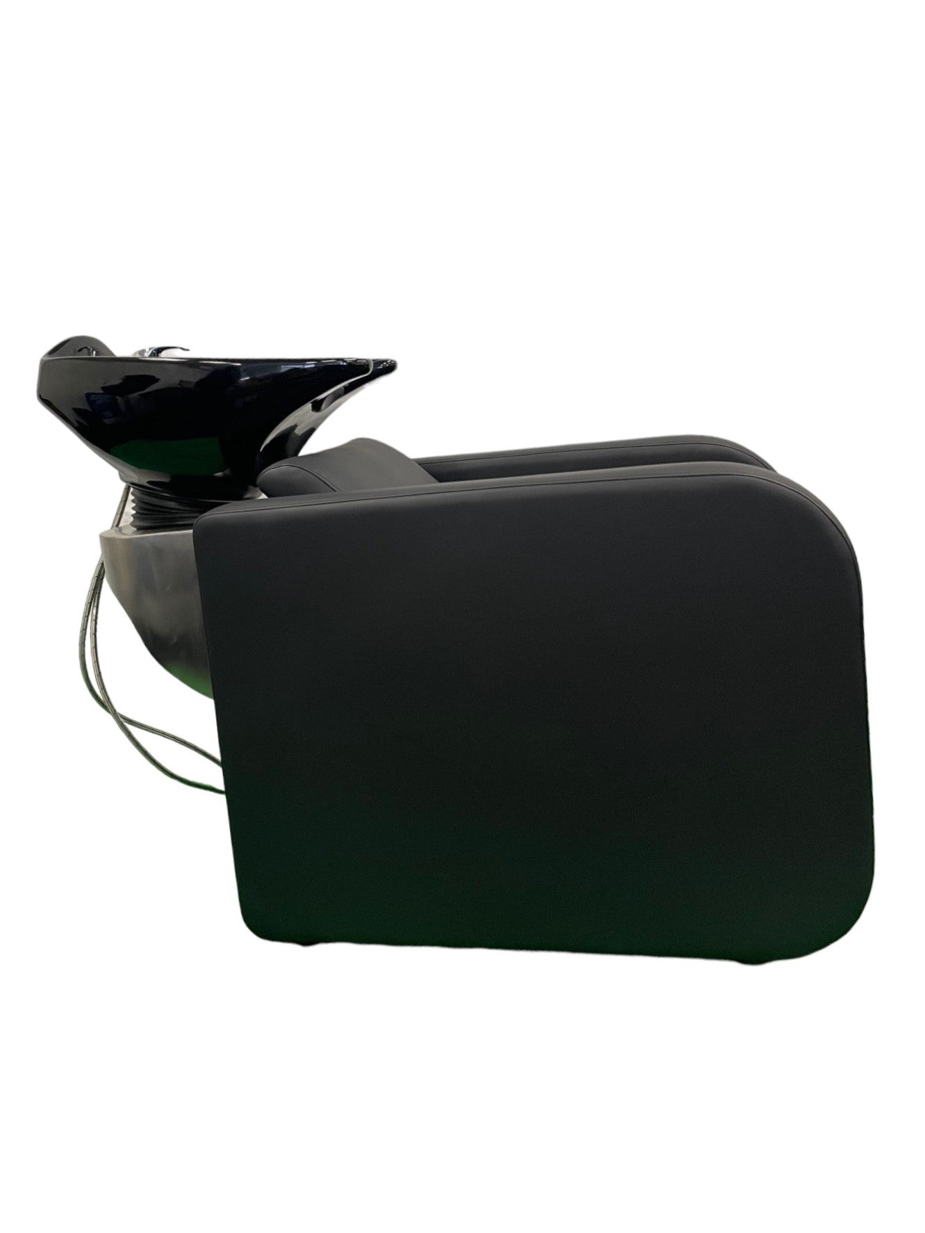 Karma Complete Shampoo Unit Clunes Electric Black with Black Deep Basin & Roller Ball Massage 0315012201ER