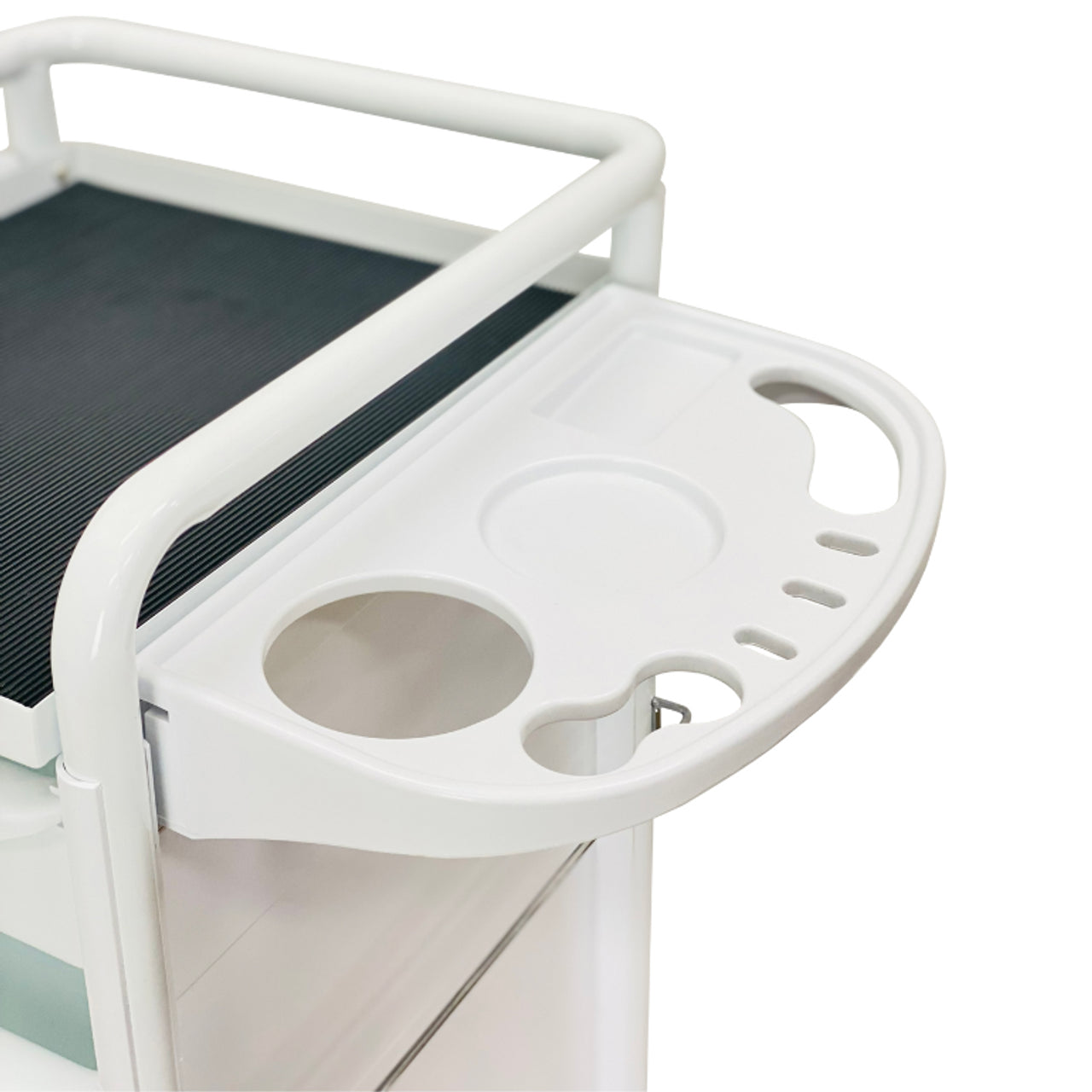Karma Darwin Full Metal 7 Tier Hair Salon Super Heavy Duty Trolley White 080504 - Fully Assembled